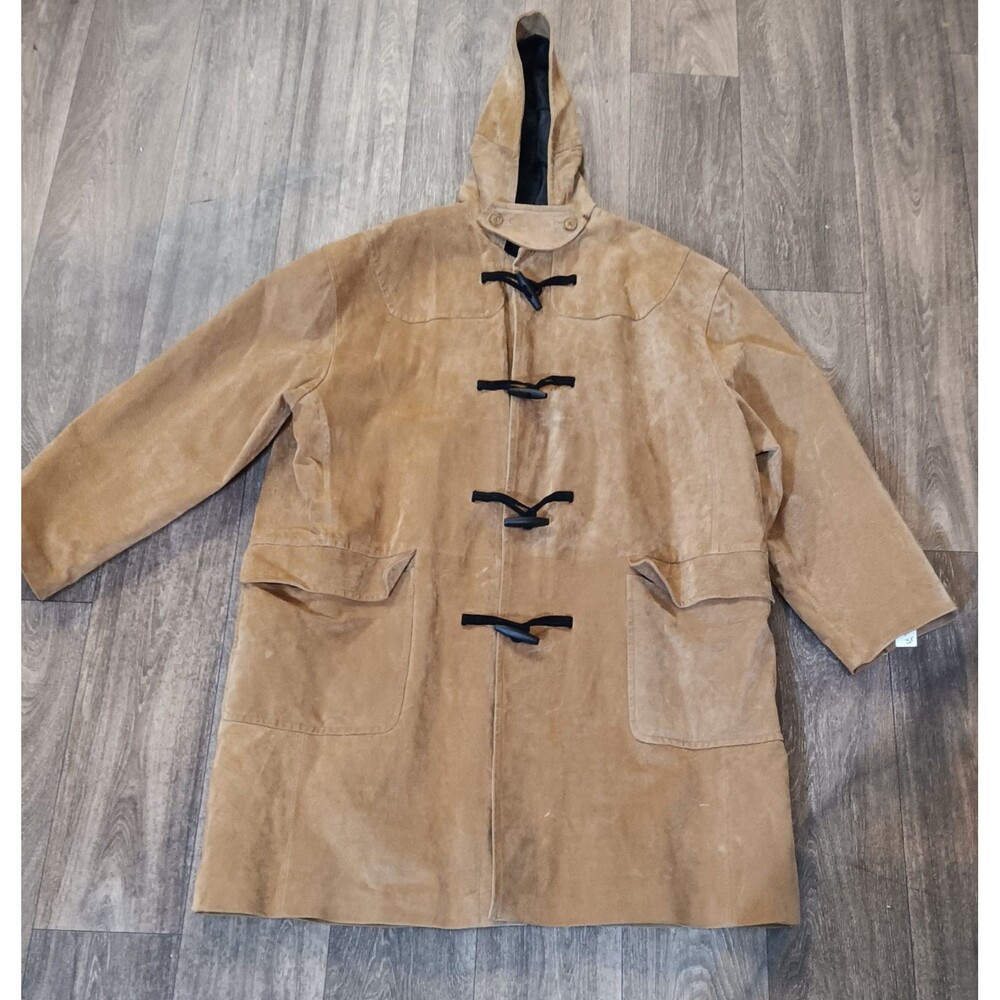 Suede coat - Picture 4 of 6